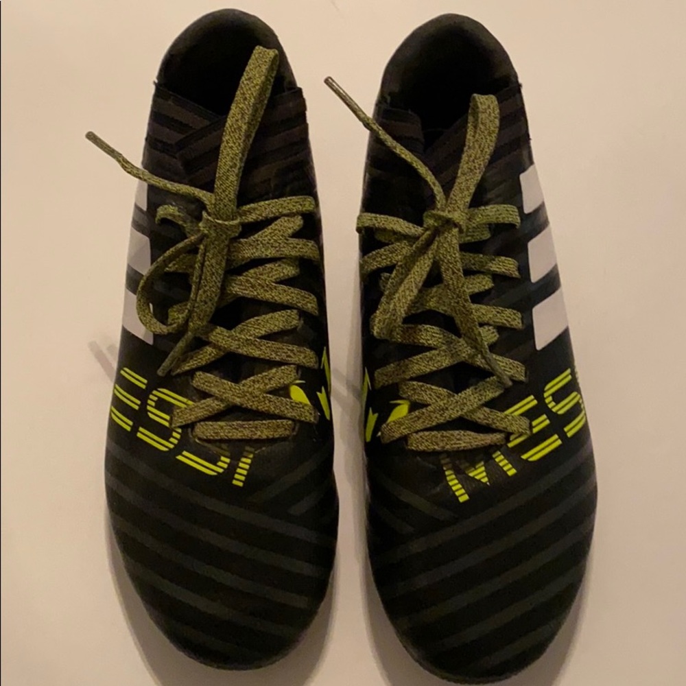 Kids Adidas Nemesis soccer shoes